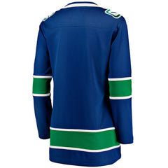 Vancouver Canucks Fanatics Women's Premier Breakaway Jersey Blue