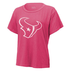 C.J. Stroud Houston Texans Majestic Threads Women's Name & Number T-Shirt - Pink online