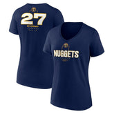 Jamal Murray Denver Nuggets Women's Behind The Back Name & Number V-Neck T-Shirt sale - Navy discount