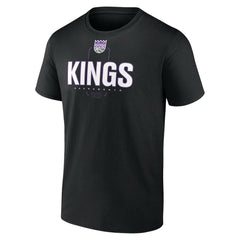 Domantas Sabonis Sacramento Kings Behind The Back Name & Number T-Shirt - Black online