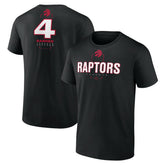 Scottie Barnes Toronto Raptors Behind The Back Name & Number T-Shirt - Black outlet