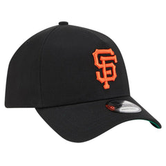 San Francisco Giants Team Color A-Frame 9FORTY Adjustable Hat - Black | New Era