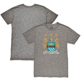 Manchester City 1863FC Retro Crest T-Shirt - Heather Gray shop