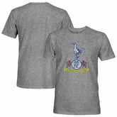 Tottenham Hotspur 1863FC Retro Crest Twisted Tri-Blend Slub T-Shirt - Heather Gray cheap