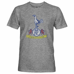 Tottenham Hotspur 1863FC Retro Crest Twisted Tri-Blend Slub T-Shirt - Heather Gray cheap