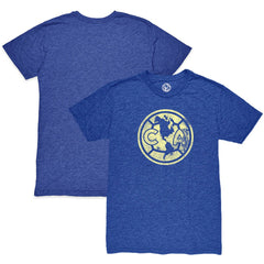 Club America 1863FC Mono Crest Twisted Tri-Blend Slub T-Shirt - Heather Royal outlet