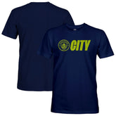 Manchester City 1863FC Lockup Slub T-Shirt - Navy on sale