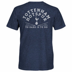 Tottenham Hotspur 1863FC Front Back Date Twisted Tri-Blend T-Shirt - Heather Navy for sale