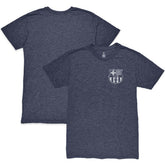 Barcelona 1863FC Front Back Date Twisted Tri-Blend T-Shirt - Heather Navy cheap
