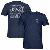 Tottenham Hotspur 1863FC Front Back Text Twisted Tri-Blend Slub T-Shirt - Heather Navy online