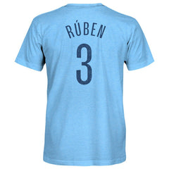 Rúben Dias Manchester City 1863FC Player Name & Number Twisted Tri-Blend Slub T-Shirt - Sky Blue cheap