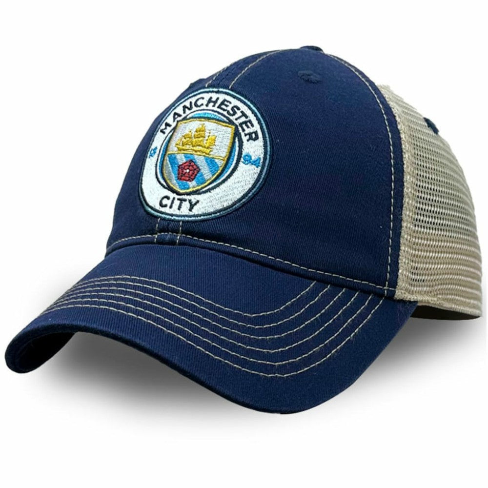 Manchester City 1863FC Trucker Adjustable Hat - Navy cheap