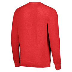 Miami Heat Homage Unisex Holiday Raglan Pullover Sweatshirt - Red for sale