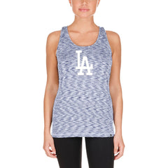 Los Angeles Dodgers Women's Space Dye Keyhole Back Tank Top - Royal | New Era