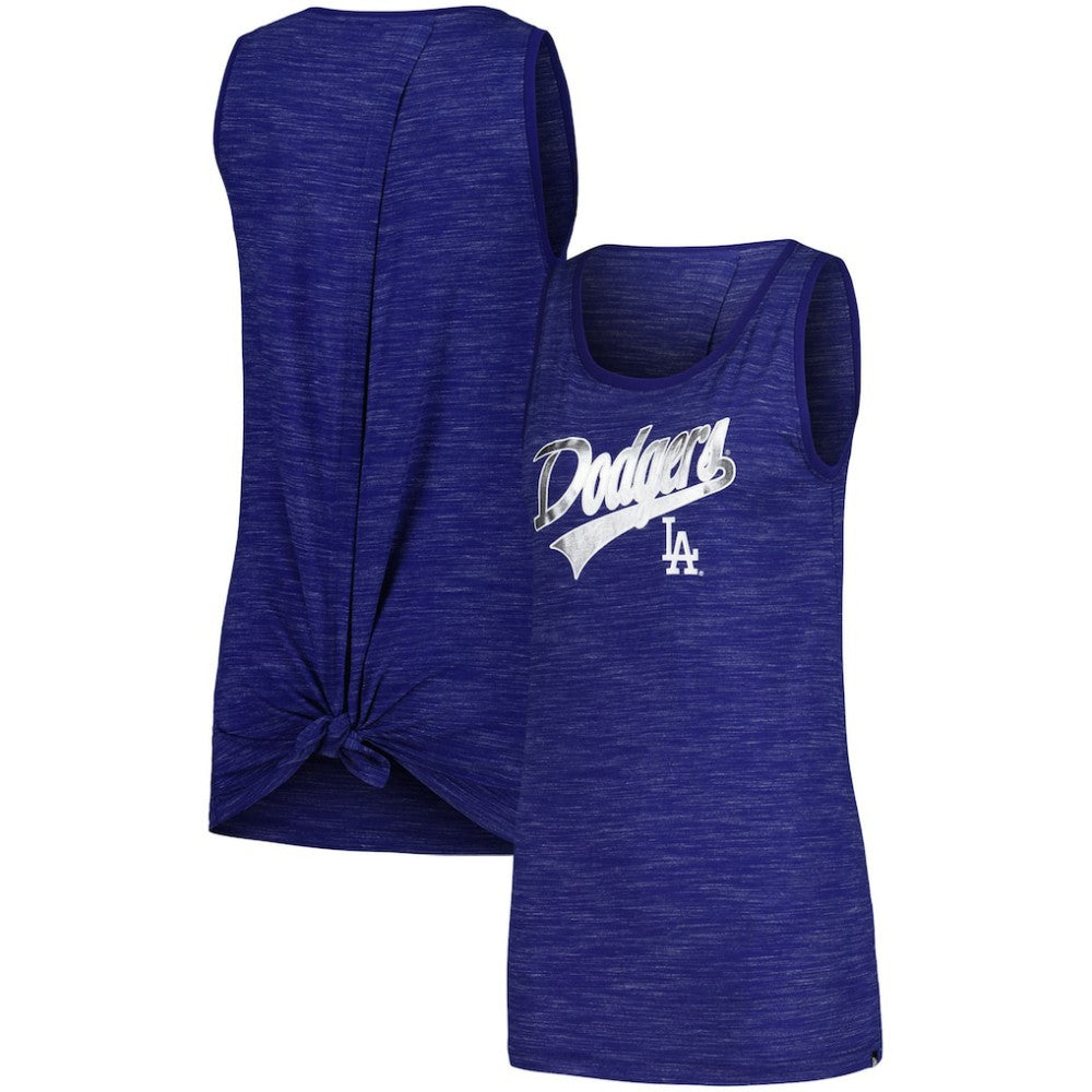 Los Angeles Dodgers Women's Space-Dye Active Tank Top - Royal | New Era