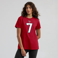 C.J. Stroud Houston Texans Women's Player Name & Number T-Shirt - Red | Nike for sale