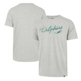 Miami Dolphins '47 Downburst Franklin T-Shirt - Gray cheap