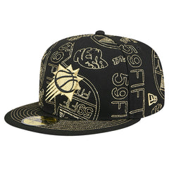 Phoenix Suns 59FIFTY Day Allover Print Stencil Fitted Hat - Black | New Era outlet
