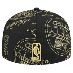 Phoenix Suns 59FIFTY Day Allover Print Stencil Fitted Hat - Black | New Era outlet