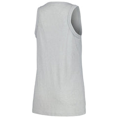 San Diego Padres Soft as a Grape Women's Gauze High Neck Tank Top - Gray