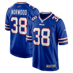 Tre Norwood Buffalo Bills Team Game Jersey - Royal | Nike discount