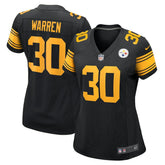 Jaylen Warren Pittsburgh Steelers Women's Alternate Game Jersey - Black | Nike cheap