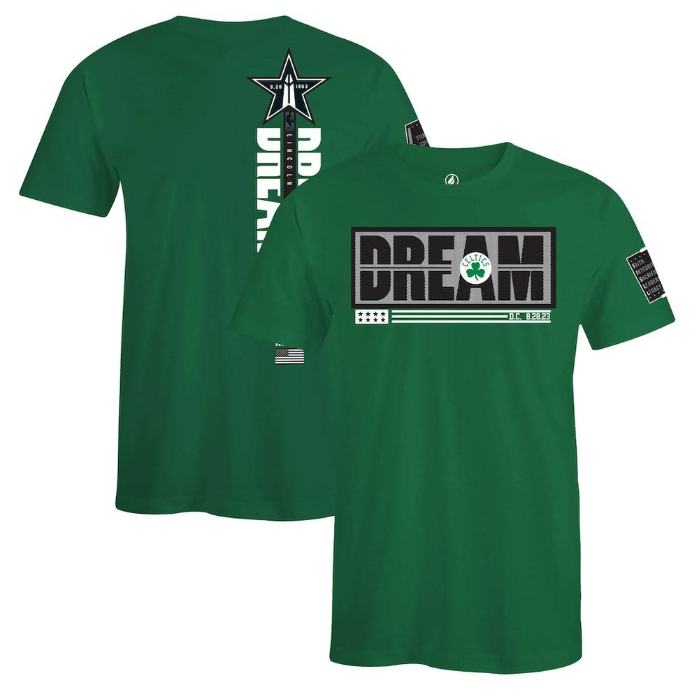 Boston Celtics FISLL x Black History Collection Unisex T-Shirt - Green cheap
