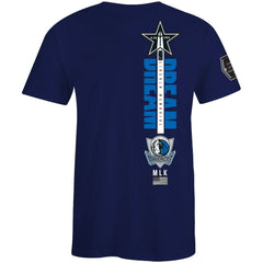 Dallas Mavericks FISLL x Black History Collection Unisex T-Shirt - Royal on sale