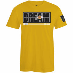 Los Angeles Lakers FISLL x Black History Collection Unisex T-Shirt - Gold discount