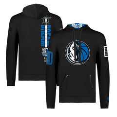 Dallas Mavericks FISLL x Black History Collection Unisex Pullover Hoodie - Black cheap