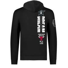 Chicago Bulls FISLL x Black History Collection Unisex Pullover Hoodie - Black shop