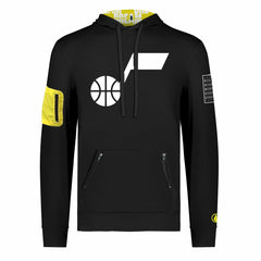 Utah Jazz FISLL x Black History Collection Unisex Pullover Hoodie - Black for sale