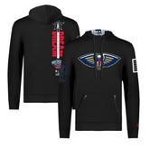 New Orleans Pelicans FISLL x Black History Collection Unisex Pullover Hoodie - Black for sale