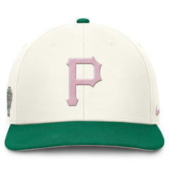 Pittsburgh Pirates Sail Pro Performance Snapback Hat - Cream/Green | Nike