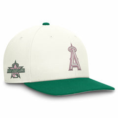 Los Angeles Angels Sail Pro Performance Snapback Hat - Cream/Green | Nike