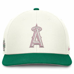 Los Angeles Angels Sail Pro Performance Snapback Hat - Cream/Green | Nike