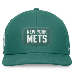 New York Mets Bicoastal Pro Performance Snapback Hat - Green | Nike