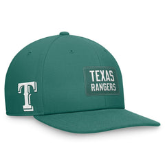 Texas Rangers Bicoastal Pro Performance Snapback Hat - Green | Nike