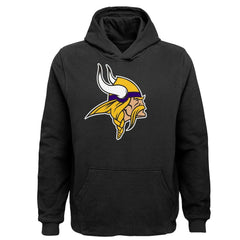 Minnesota Vikings Youth Team Logo Pullover Hoodie - Black online