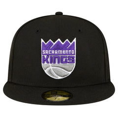 Sacramento Kings 59FIFTY Fitted Hat - Black | New Era cheap