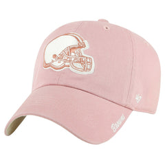 Cleveland Browns '47 Women's Ballpark Cheer Dusty Rose Clean Up Adjustable Hat - Pink online