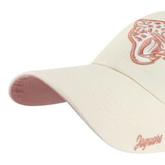 Jacksonville Jaguars '47 Women's Ballpark Cheer Clean Up Adjustable Hat - Natural cheap