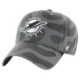 Miami Dolphins '47 Women's Freeform Clean Up Adjustable Hat - Charcoal for sale