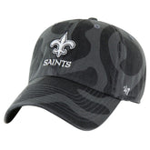 New Orleans Saints '47 Women's Freeform Clean Up Adjustable Hat - Charcoal sale