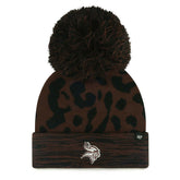 Minnesota Vikings '47 Women's Cacao Cuffed Knit Hat with Pom - Brown on sale