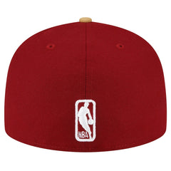 Cleveland Cavaliers 2-Tone 59FIFTY Fitted Hat sale - Wine/Gold | New Era for sale