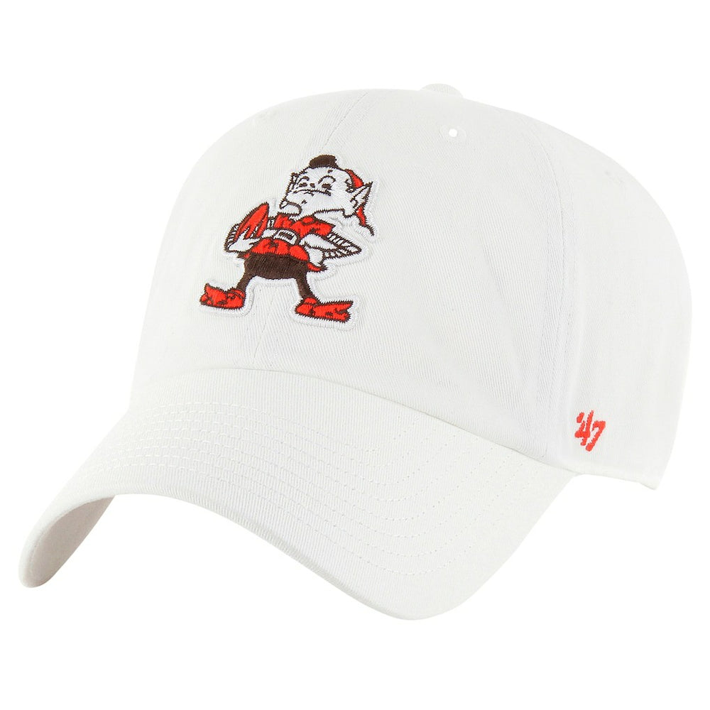 Cleveland Browns '47 Clean Up Adjustable Hat - White sale