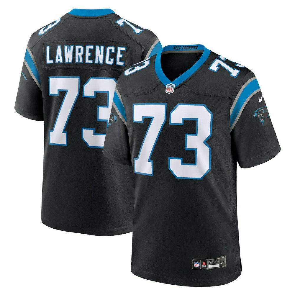 Rashard Lawrence Carolina Panthers Game Jersey - Black | Nike for sale