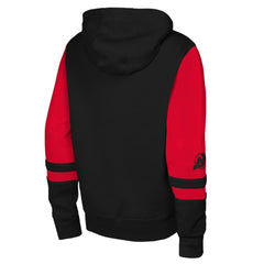 New Jersey Devils Youth Face Off Full-Zip Hoodie Black