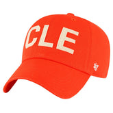 Cleveland Browns '47 Women's Finely Clean Up Adjustable Hat - Orange online